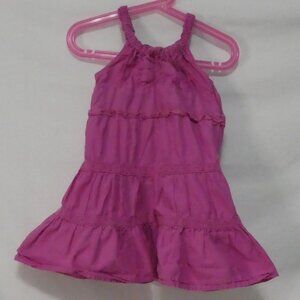 CHILDREN'S PLACE 3T Toddler Girls Charming Pink Tiered Halter Dress